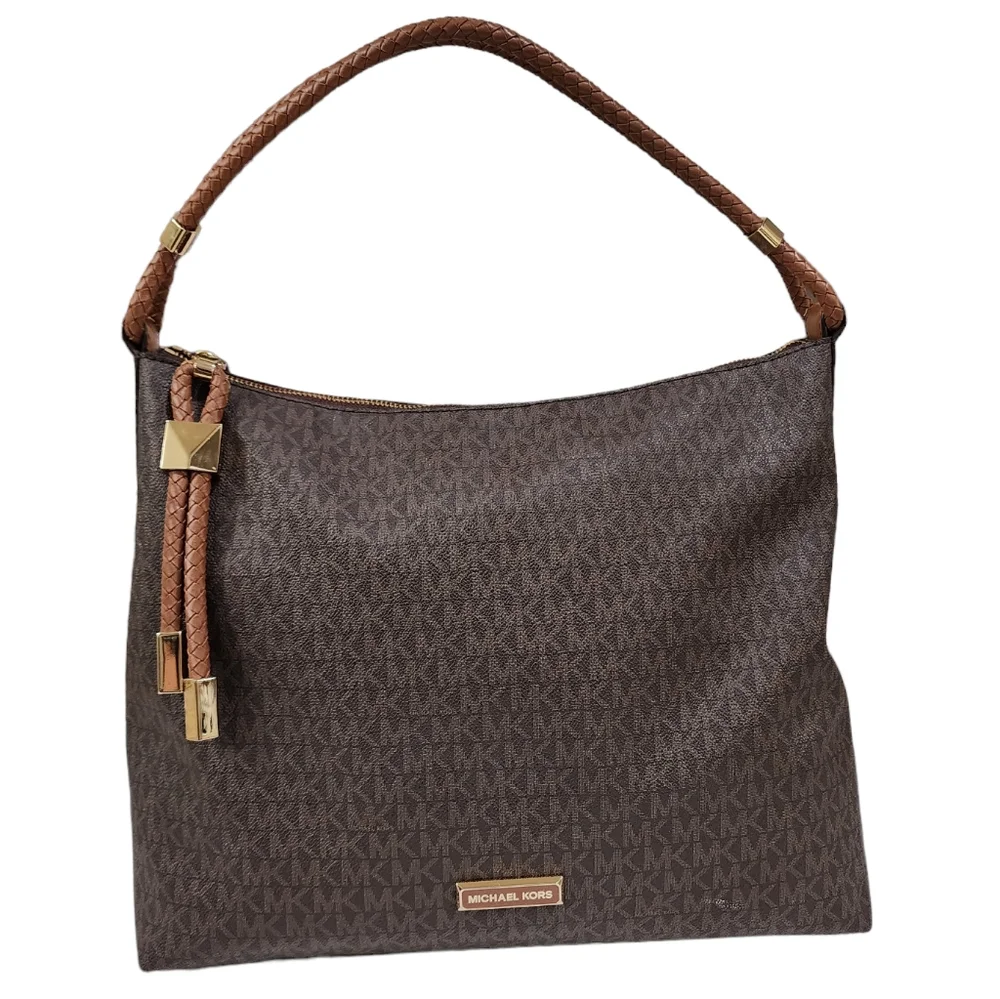 Michael Kors Signature Brown Shoulder Bag - Picture 9 of 16